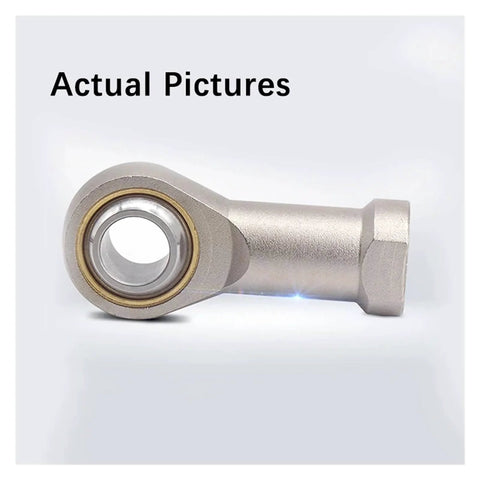 Rugged Rod End Bearing With Internal Thread For F M4 M5 M6 M8 M10 Metric Female Cylinder Fisheye Connector Ball Bearing Joint