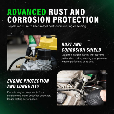 Advanced rust protection with All Purpose Lubricating Oil For Home Auto And Shop Use 4 Oz With Precision Drip Applicator.