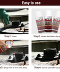 Rust Proof Lubricant Spray For Quiet Door Hinges Windows And Garage Doors With Extension Straw 30 Ounce Two Bottle Pack in use