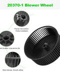 RV Air Conditioner Blower Wheel Replacement Fits Most RVs and Campervans NBK 20370-1 3313107.033 3313107033 3104887.009 385002300