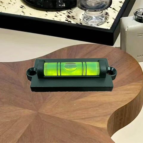 4-Piece RV Bubble Spirit Level Set With Mounting Holes For RV Camper Travel Trailer Truck And Motorhome, Easy Install Leveling Tool