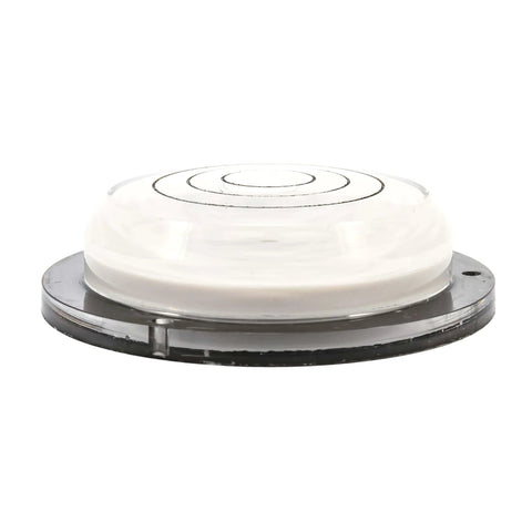 Bullseye 360 Degree RV Level for Campers and Trailers Reads 360 Degrees at Once Bubble Level Dome side view