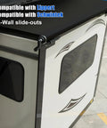 RV Schwintek Bearing Block Kit for In Wall Slide Outs installed on RV slide-out with window and sleek design.