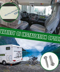 Interior and exterior usage of 2 Pack RV Leveler Bubble Leveling System For Trailers And Campers With ABS Plastic Durable Build Tilt Gauge From Minus 7 To Plus 7 Degrees Graduated Markings For Quick Easy Leveling On Any Site.