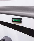 Bubble display installed on camper for All Purpose RV Levelers For Front To Back And Side To Side Leveling That Keeps Your Camper Super Stable
