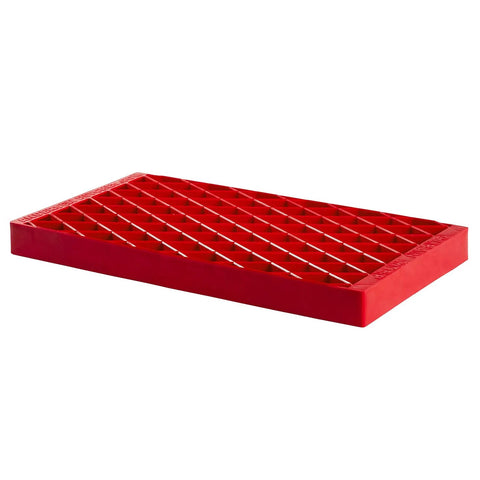 Heavy Duty RV Leveling Block Set 6 Pack With Free Step For Stable Parking, 8 Inch Tall Blocks With 12 Inch Base And 10 Inch Top