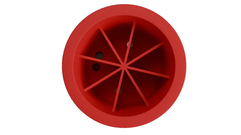 Top view of Andersen Hitches 3608 from Heavy Duty RV Leveling Block Set 6 Pack With Free Step For Stable Parking, showing internal support structure.