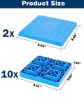 Heavy Duty RV Leveling Blocks 12 Pack With Storage Bag Stackable Interlocking Blocks For Single And Dual Wheels Stabilizer Jack