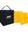 Interlocking RV Leveling Blocks With Storage Bag For Easy Camping Setup And Precise Stacking, Ten Pack, Each Block Adds One Inch Of Height