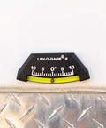Lev O Gage II RV Leveling System 2 Pack Made In USA High Visibility Brass Ball Level For RV Camper And Pop Up Trailer No Bubble Tilt Readings From Minus Ten To Plus Ten Degrees Sun Company mounted on metal surface