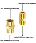Easy Hookup RV Propane Quick Connect Adapter Kit With Shutoff Valve And Full Flow Plug One Quarter Inch NPT Male to Female Brass