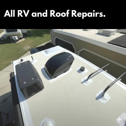 Ultra Strong MicroSealant Roof Tape for Quick DIY RV and Roof Repairs, leakproof, waterproof and UV resistant application on RV roof