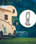 2 Pack RV Water Heater Latch Twist Cam Lock Replacement Parts for Camper RV Water Heaters, Door Latch Assembly, and Gas Bottle Cover
