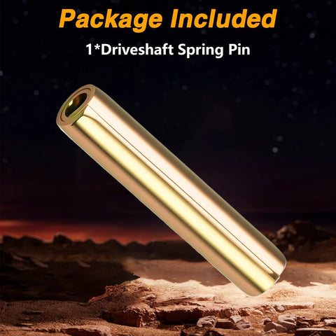 Upgrade Your Polaris RZR Driveshaft With Premium 65 Manganese Steel Spring Pin Roll Pin Ace, visible on a rocky terrain.