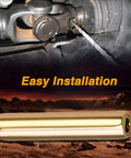 Upgrade Your Polaris RZR Driveshaft With Premium 65 Manganese Steel Spring Pin, shown installed, zinc plated for strength
