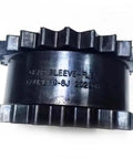 Solid Design S-Flex Sure Flex Coupling Sleeve Elastomer For Industrial Machinery, 5.06 Inch OD, side view of 8JE series sleeve