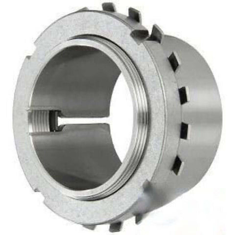 H2311 Bearing Adapter Sleeve with Lock Nut & Washer for tapered bore bearings on cylindrical shafts.