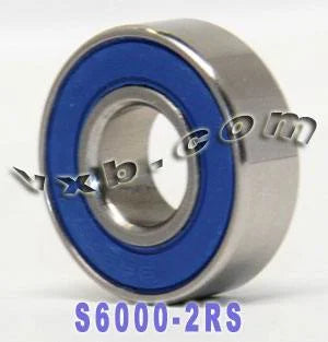 S6000-2RS Stainless Steel Bearing 10x26x8 Sealed - VXB Ball Bearings