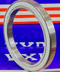 S61810-2TS Stainless Steel Sealed Dry Bearing 50x65x7mm side view showcasing the stainless steel exterior.
