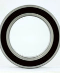 S6701-2RS Hybrid Ceramic Bearing 12x18x4mm Sealed Thin Slim Bearing front view with rubber seals visible.