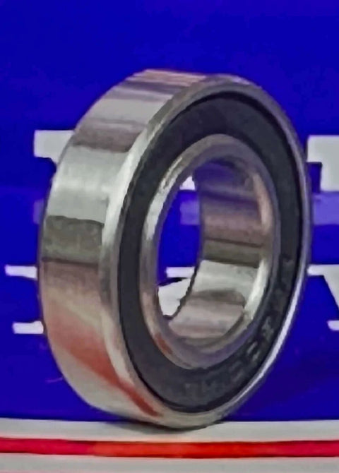 6800-2RS Hybrid Ceramic Bearing 10x19x5mm Si3N4 Stainless Steel side view showcasing stainless steel and sealed design.