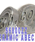 S6800ZZ Ceramic Bearing Si3N4 Shielded ABEC-5 10x19x5 Bearings - VXB Ball Bearings