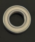 S6902-2RS High Temperature Stainless Steel Ball Bearing PEEK Covers 15x28x7mm front view on dark background