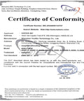 Certificate of Conformity for Anti Fog Hunting Glasses With Case For Adults UV400 Wraparound Safety Glasses