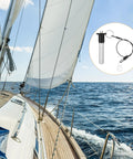 Sailboat with Two Pack Quick Release Pins Half Inch Diameter By One Point Six Inch Length Ball Locking Pins inset image.