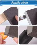 Six Piece Sanding Sponge Set Washable Reusable 60 80 120 220 Grits for Wood in various applications