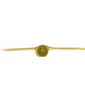 Heavy Duty Interior Door Hinges 3.5 Inch By 3.5 Inch 5 Eighth Inch Radius Satin Brass 10 Pack side profile view
