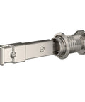 Privacy Barn Door Lock With Emergency Release Satin Nickel Sliding Latch For Single Or Bi Parting Doors 5 Inch Length
