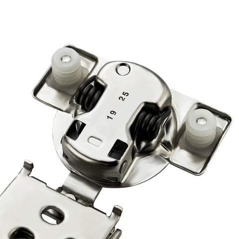 10 Pack 5 Pairs One Half Inch Overlay Soft Close Hinges For Kitchen Cabinets Satin Nickel Concealed Stainless Steel Hidden Hinges
