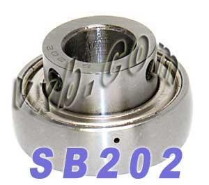 SB202 Bearing 15mm Bore Insert Mounted Bearings - VXB Ball Bearings