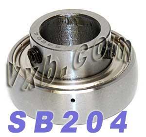 SB204 Bearing 20mm Bore Insert Mounted Bearings - VXB Ball Bearings