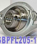 SBPFL205-14 Pressed Steel Housing Unit 2-Bolt Flanges Bearings - VXB Ball Bearings
