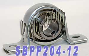 SBPP204-12 3/4 Pressed Steel Bearing 2-Bolt Flanged Mounted Bearings - VXB Ball Bearings