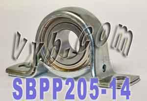 SBPP205-14 7/8 Pressed Steel Bearing 2-Bolt Flanged Mounted Bearings - VXB Ball Bearings