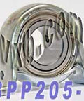 SBPP205-16 Pressed Steel Housing Bearing 2-Bolt Flanged Mounted - VXB Ball Bearings
