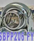 SBPP206 FYH Bearing 30mm Steel pillow type Mounted Bearings - VXB Ball Bearings