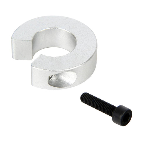 Pack Of 4 SBR16 Shaft Collar Set Clamp On With M5 Set Screw Bore 16mm OD 35mm Thickness 10mm Aluminum Alloy lightweight CNC tool