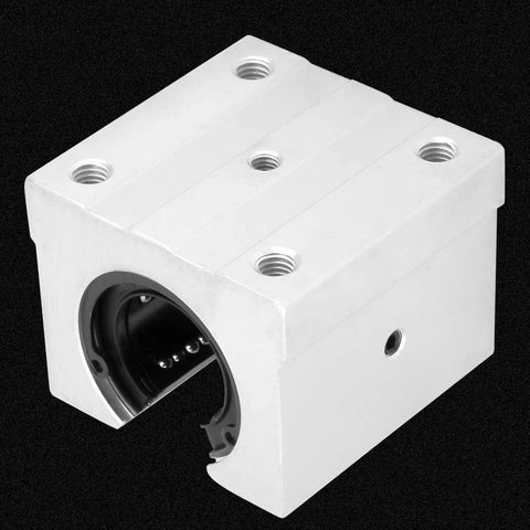 Open Type SBR30UU Linear Motion Bearing Slide Block for 30mm Rails, aluminum alloy construction, high precision, side view