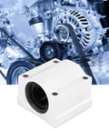 ✝️ Slide Block, 2Pcs SC20UU 20mm Linear Motion Ball Bearing Slide Block in front of engine for CNC axis motion and smoother travel.