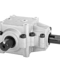 Deck Gear Box Assembly For Scag Turf Tiger Mower 482486 481516 Replacement showing metal construction and shaft details