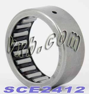 SCE2412 Needle Bearing 1 1/2x1 7/8x3/4 inch - VXB Ball Bearings