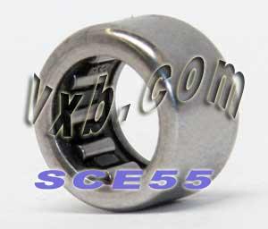SCE55 Miniature Needle Bearing 5/16x1/2x5/16 inch - VXB Ball Bearings