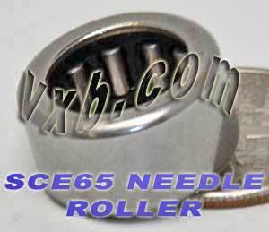 SCE65 Miniature Needle Bearing 3/8x9/16x5/16 inch - VXB Ball Bearings