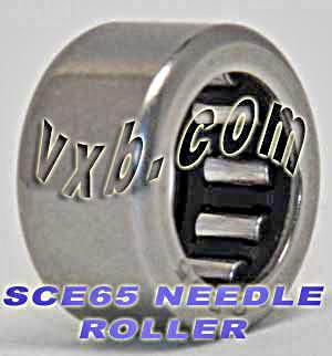 SCE65 Miniature Needle Bearing 3/8x9/16x5/16 inch - VXB Ball Bearings