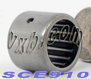 SCE910 Needle Bearing 9/16x3/4x5/8 inch - VXB Ball Bearings