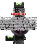 Precision Scope Alignment Tool Set For Perfect Shots Featuring Magnetized Action Level Bubble And Picatinny Level Bubble